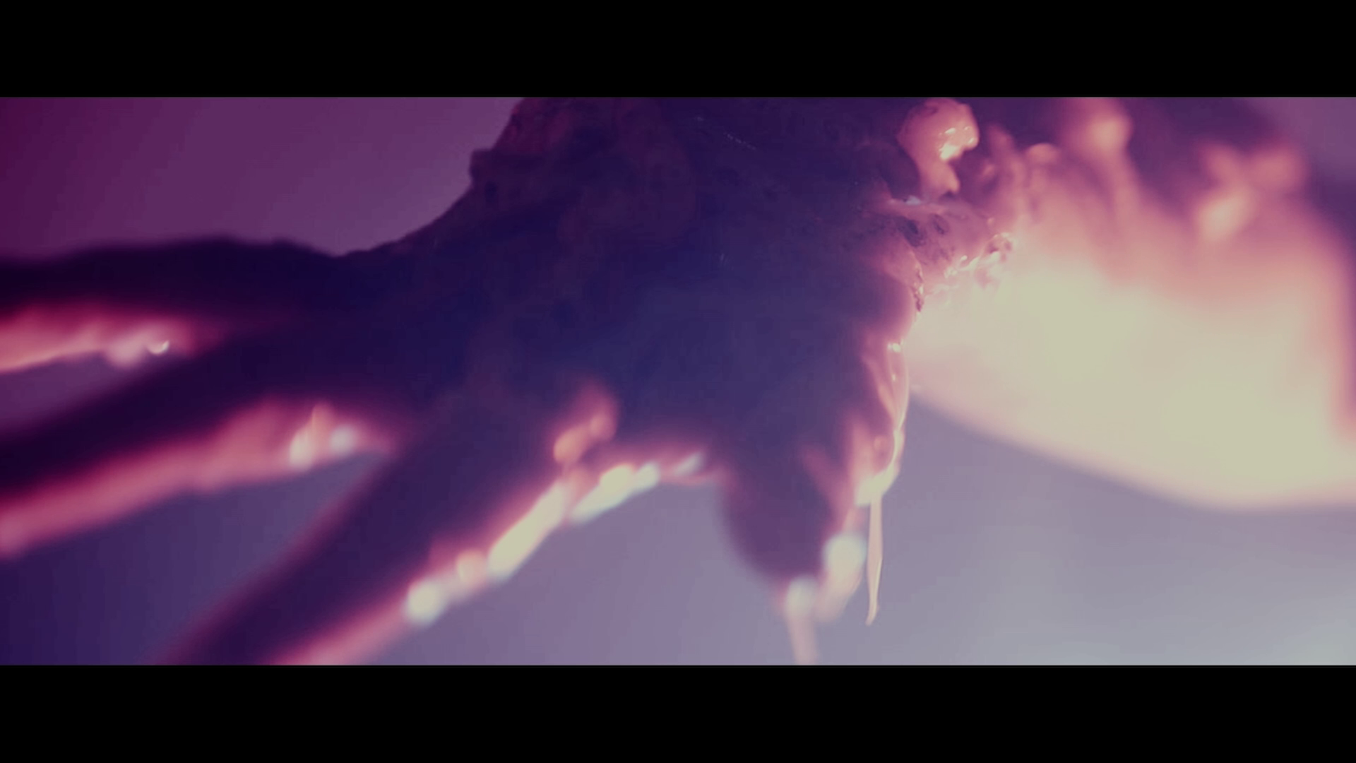 Nathan Head doubling as The Mogern's forearm in the original ending